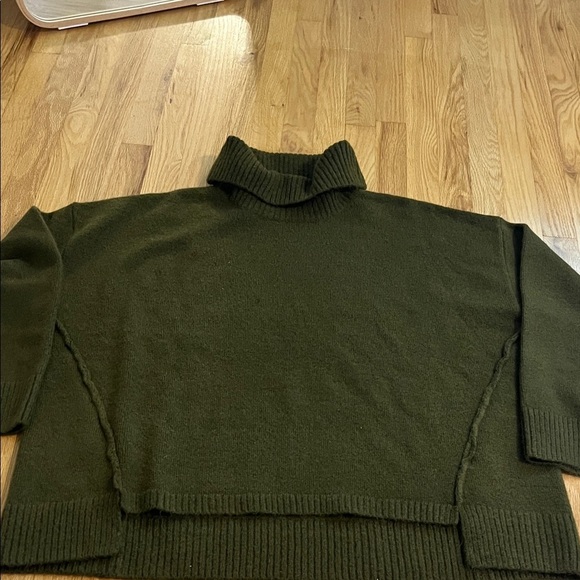 Andree by Unit Forest Green Turtleneck Sweater Sz 2X - Picture 1 of 7
